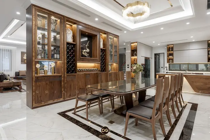 Bàn Ghế Ăn Gỗ Óc Chó Đồng Gia Bàn Ghế Ăn Gỗ Óc Chó Đồng Gia