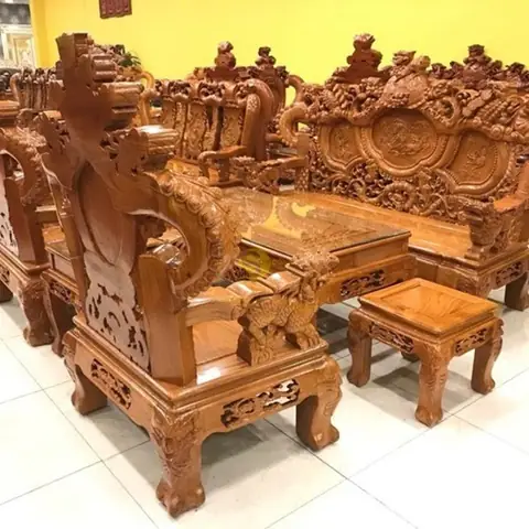 Bàn Ghế Gỗ Tay 20 Bàn Ghế Gỗ Tay 20
