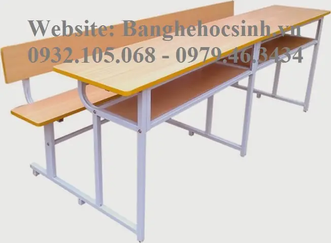 Bàn Ghế Học Sinh 4 Chỗ Ngồi
