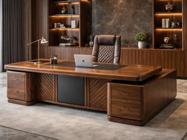 Bàn Giám Đốc Gỗ Óc Chó Bàn Giám Đốc Gỗ Óc Chó