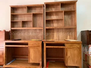 Bàn Học Gỗ Sồi Nga