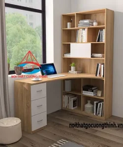 Bàn Học Liền Kệ Sách Tphcm