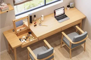 Bàn Làm Việc Kết Hợp Trang Điểm Tphcm