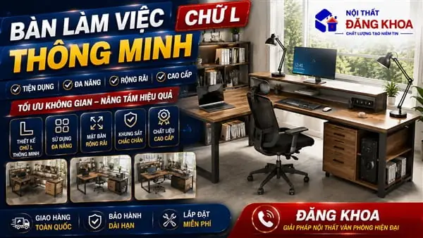 Bàn Làm Việc Thông Minh Chữ L Bàn Làm Việc Thông Minh Chữ L