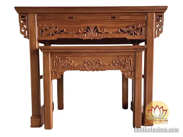 Bàn Thờ Gỗ Xoan Đào