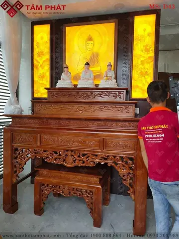 Bàn Thờ Phật Tam Cấp