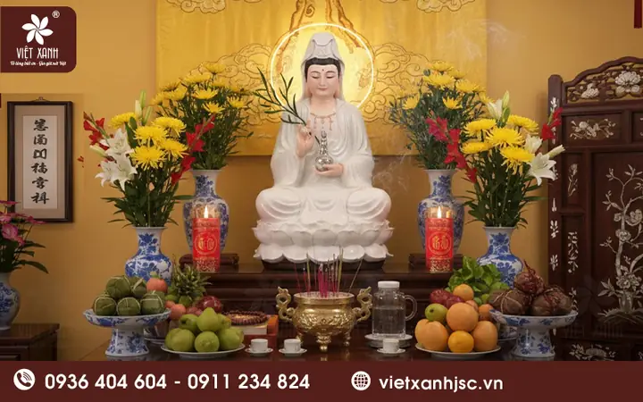 Bàn Thờ Phật Theo Phong Thủy Bàn Thờ Phật Theo Phong Thủy