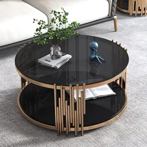 Bàn Trà Gỗ Mặt Kính