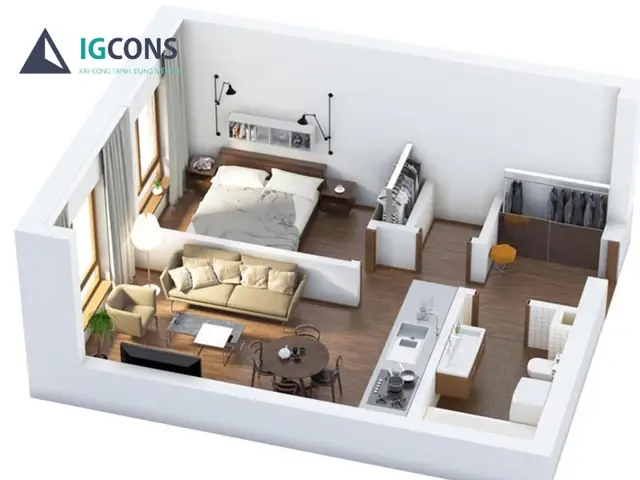 Bản Vẽ Nhà Cấp 4 30m2