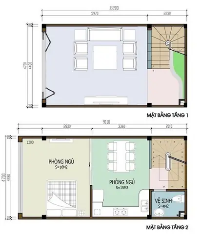 Bản Vẽ Nhà Cấp 4 30m2