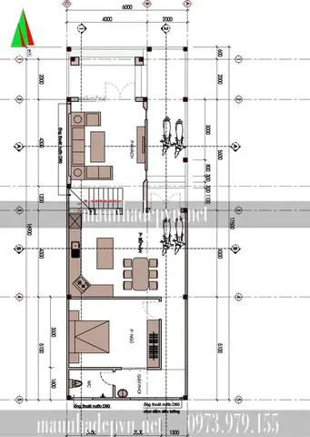 Bản Vẽ Nhà Cấp 4 Gác Lửng Mái Thái Bản Vẽ Nhà Cấp 4 Gác Lửng Mái Thái