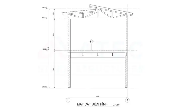 Bản Vẽ Nhà Thép Tiền Chế Bản Vẽ Nhà Thép Tiền Chế