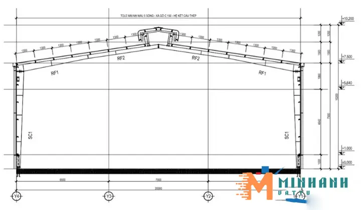Bản Vẽ Nhà Thép Tiền Chế Bản Vẽ Nhà Thép Tiền Chế