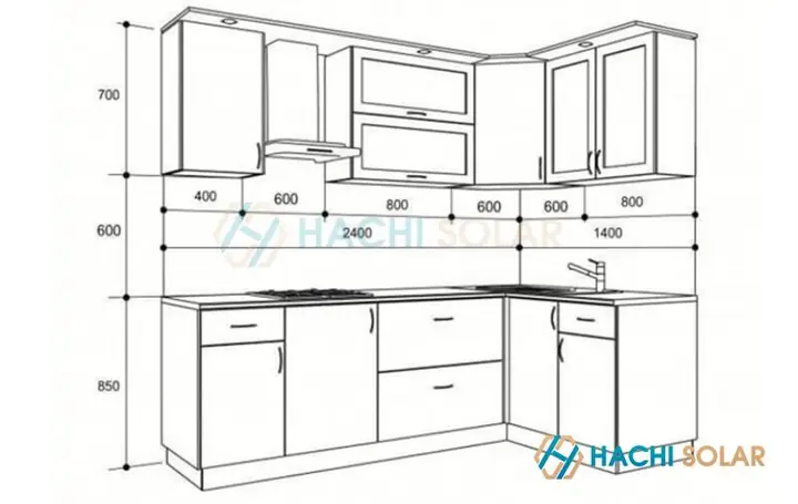 Bản Vẽ Thiết Kế Bếp Bản Vẽ Thiết Kế Bếp