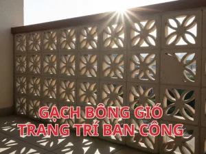 Báo Giá Trang Trí Ban Công