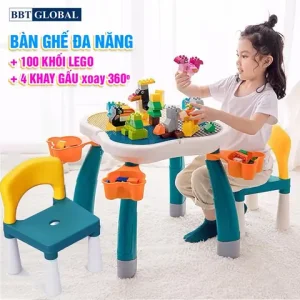Bộ Bàn Ghế Đa Năng Cho Bé