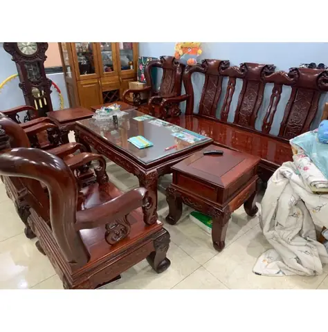 Bộ Bàn Ghế Gỗ Căm Xe Giá Bao Nhiêu