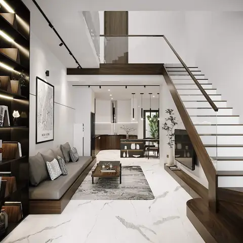 Các Kiểu Cầu Thang Trong Nhà
