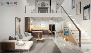 Cách Bố Trí Nhà 30m2 Có Gác Lửng