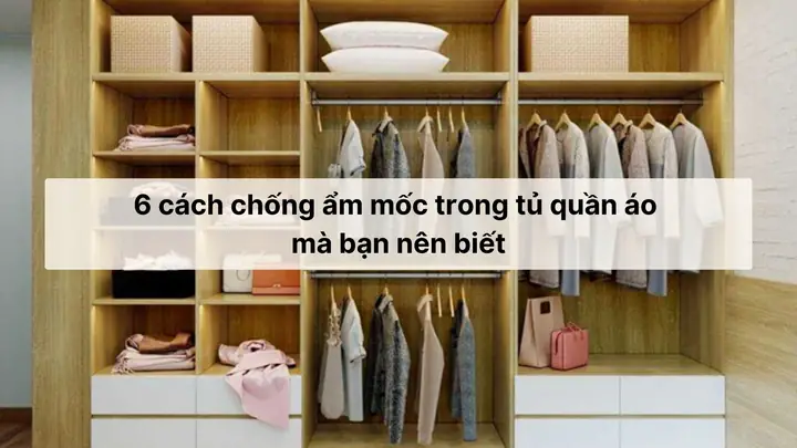 Cách Chống Mốc Tủ Quần Áo Cách Chống Mốc Tủ Quần Áo