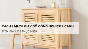 Cách Đóng Tủ Để Giày
