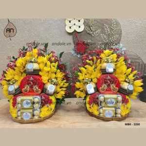 Cách Xếp Mâm Bánh Lễ
