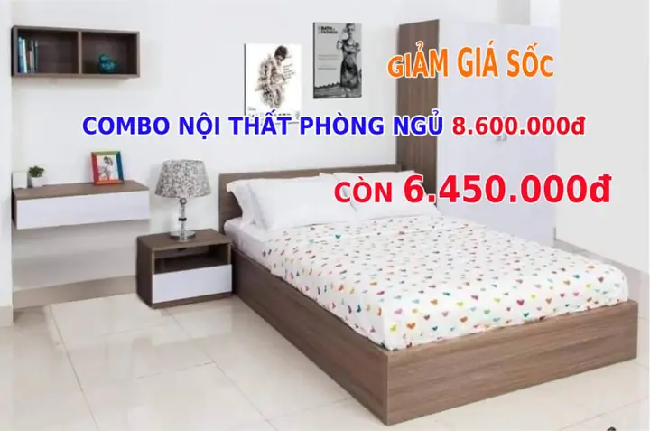 Combo Phòng Ngủ Giá Rẻ Combo Phòng Ngủ Giá Rẻ