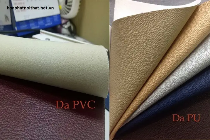 Da Pvc Và Da Pu
