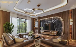 Đèn Ốp Trần Thạch Cao Phòng Khách