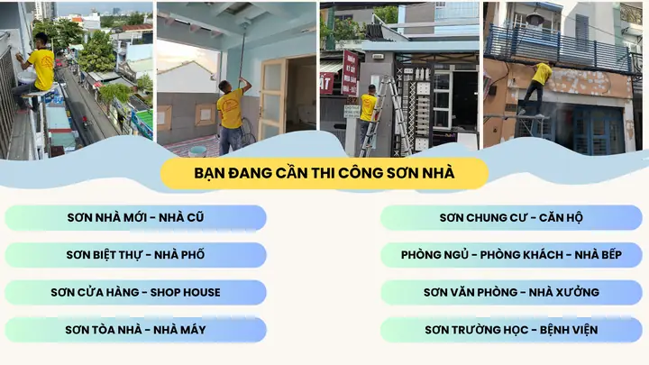 Dịch Vụ Sơn Lại Nhà Dịch Vụ Sơn Lại Nhà