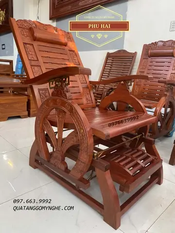 Ghế Ngả Lưng Bằng Gỗ Ghế Ngả Lưng Bằng Gỗ