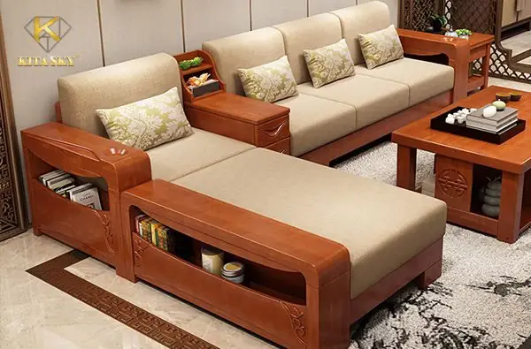Ghế Sofa Gỗ Bọc Nệm Ghế Sofa Gỗ Bọc Nệm