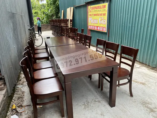 Giá Ghế Gỗ Bàn Ăn Giá Ghế Gỗ Bàn Ăn