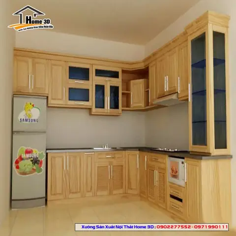 Giá Kệ Bếp Gỗ Sồi Giá Kệ Bếp Gỗ Sồi