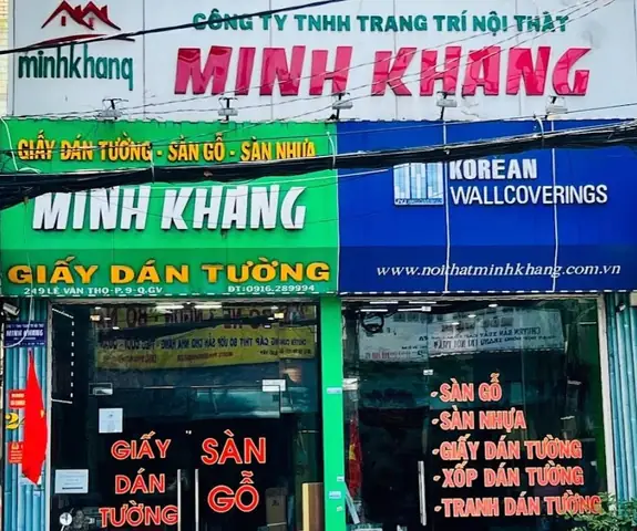 Giay Dan Tuong Nha Minh
