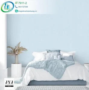 Giấy Dán Tường Xanh Dương