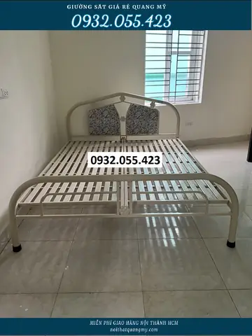 Giường Sắt 1m8 2m Giá Bao Nhiêu