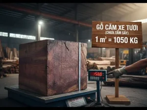 Gỗ Căm Xe Bao Nhiêu 1 Khối