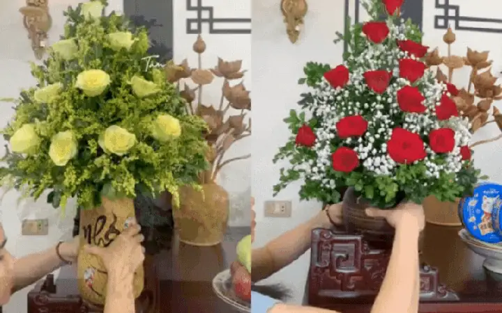 Hoa Để Bàn Đẹp Ngày Tết Hoa Để Bàn Đẹp Ngày Tết