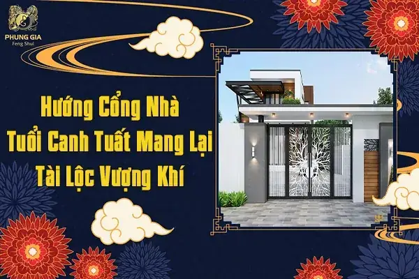 Hướng Cổng Tuổi Canh Thân