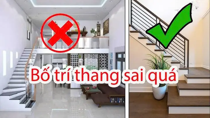 Hướng Đặt Cầu Thang Trong Nhà