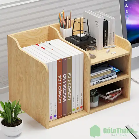 Kệ Sách Để Bàn Bằng Gỗ Kệ Sách Để Bàn Bằng Gỗ