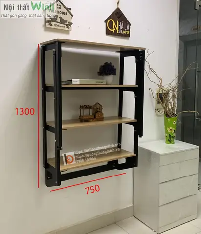 Kệ Treo Tường Gấp Gọn