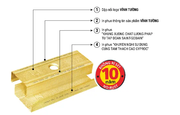 Khung Vách Ngăn Vĩnh Tường