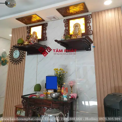 Kích Thước Bàn Thờ Treo Tường Theo Thước Lỗ Ban Kích Thước Bàn Thờ Treo Tường Theo Thước Lỗ Ban
