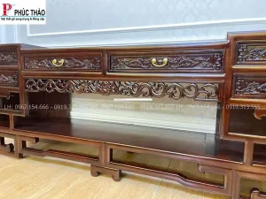 Kích Thước Kệ Tivi Gỗ Gụ