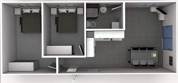 Kiến Trúc Nhà Đẹp 50m2 Kiến Trúc Nhà Đẹp 50m2