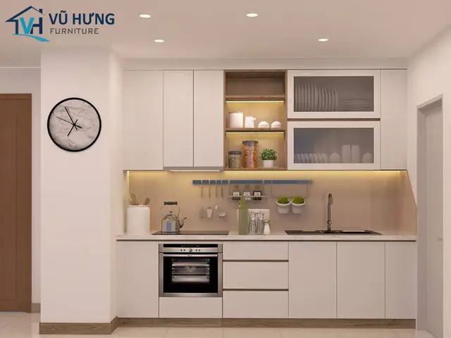Làm Tủ Bếp Chung Cư