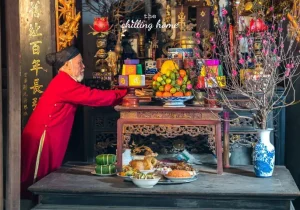 Lau Dọn Bàn Thờ Ngày Tết