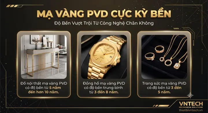 Mạ Vàng Pvd Có Bền Không Mạ Vàng Pvd Có Bền Không